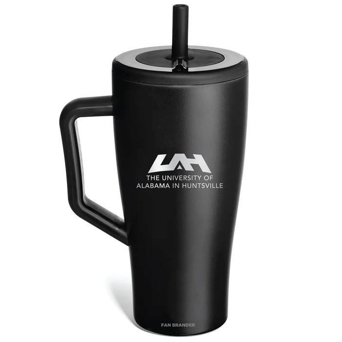 BruMate Era Tumbler with UAH Chargers Etched Primary Logo