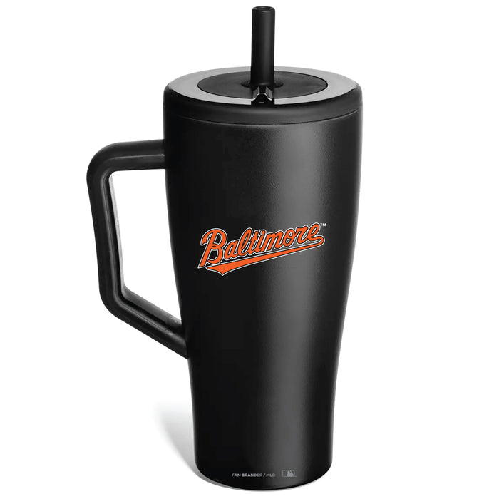 BruMate Era Tumbler with Baltimore Orioles Workmark Logo