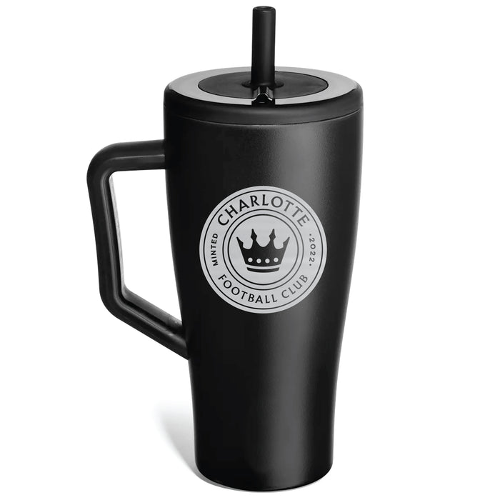 BruMate Era Tumbler with Charlotte FC Etched Primary Logo