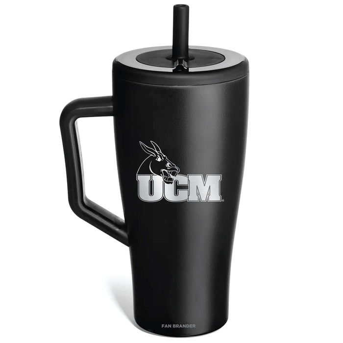 BruMate Era Tumbler with Central Missouri Mules Etched Primary Logo