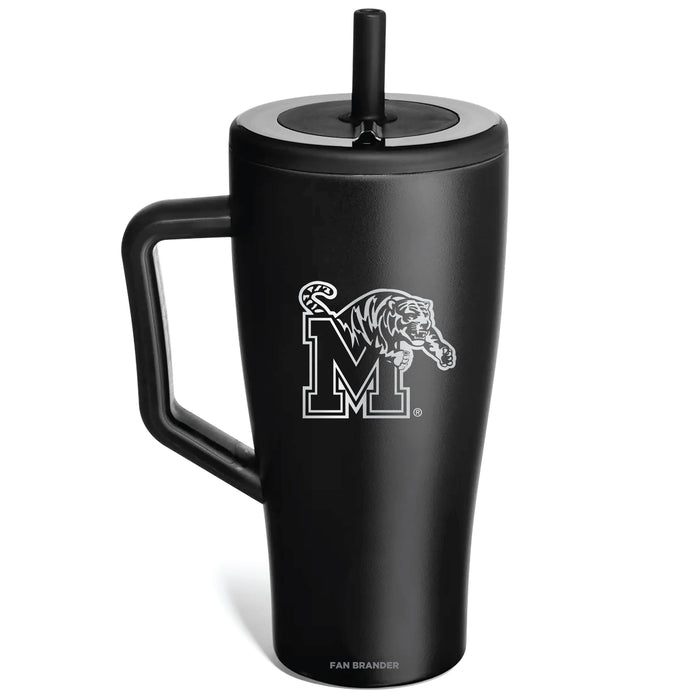 BruMate Era Tumbler with Memphis Tigers Etched Primary Logo