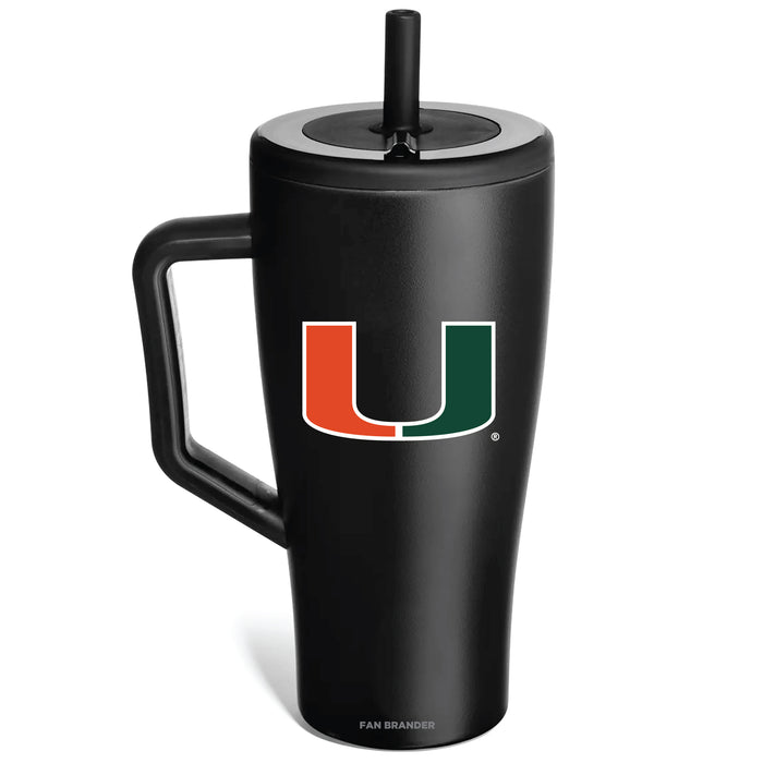 BruMate Era Tumbler with Miami Hurricanes Primary Logo