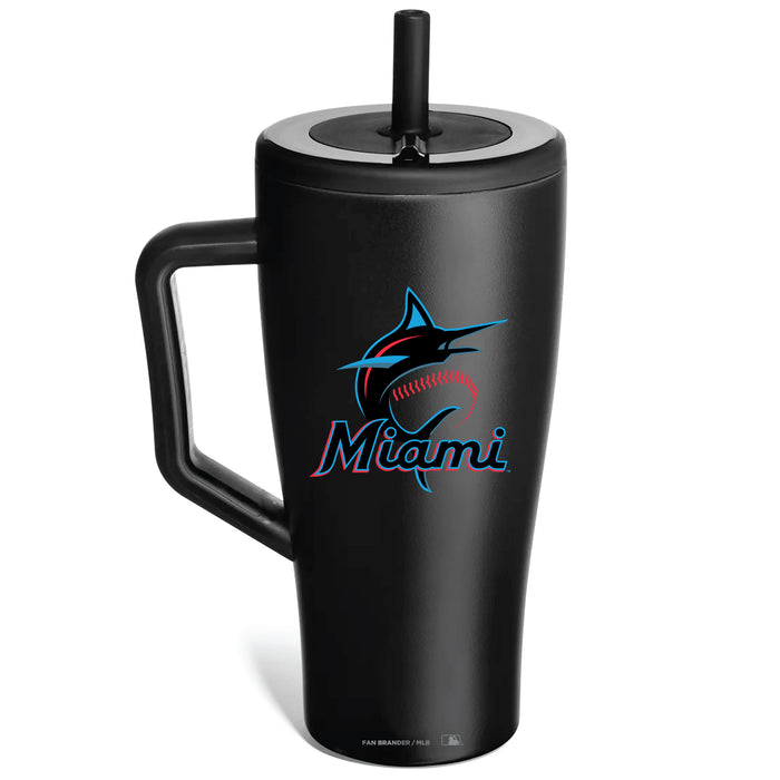 BruMate Era Tumbler with Miami Marlins Primary Logo