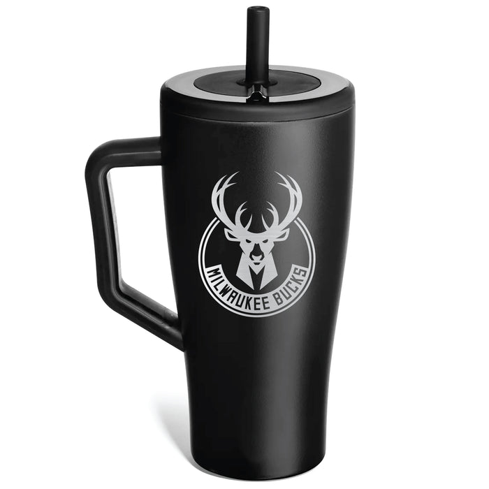 BruMate Era Tumbler with Milwaukee Bucks Etched Primary Logo