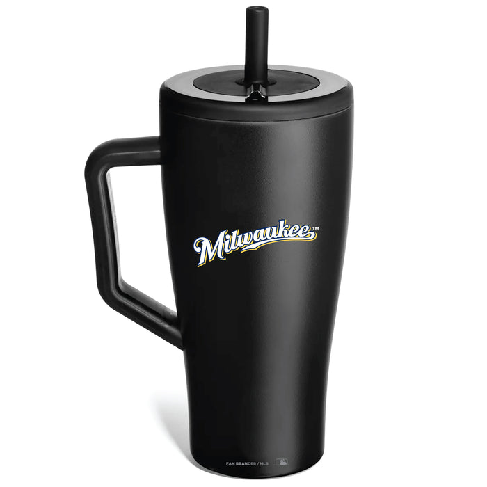 BruMate Era Tumbler with Milwaukee Brewers Workmark Logo