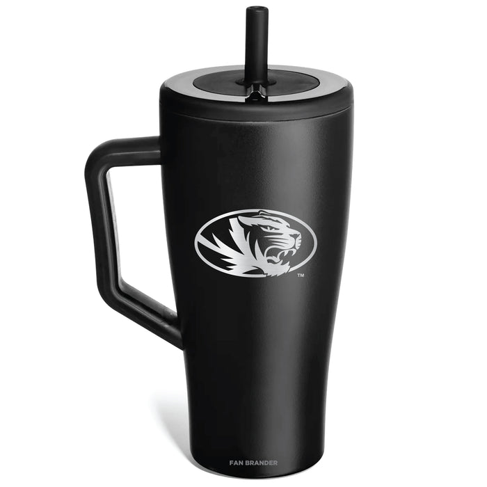 BruMate Era Tumbler with Missouri Tigers Etched Primary Logo