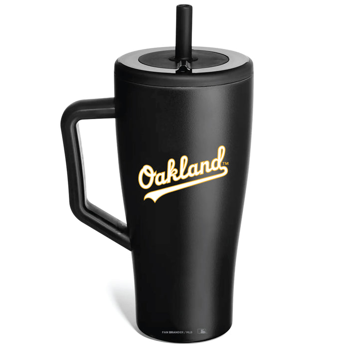 BruMate Era Tumbler with Oakland Athletics Workmark Logo