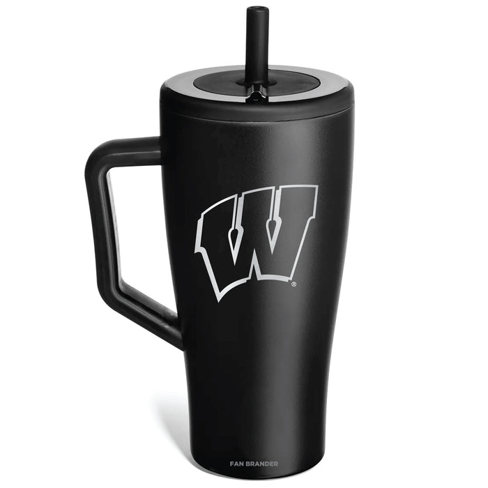 BruMate Era Tumbler with Wisconsin Badgers Etched Primary Logo