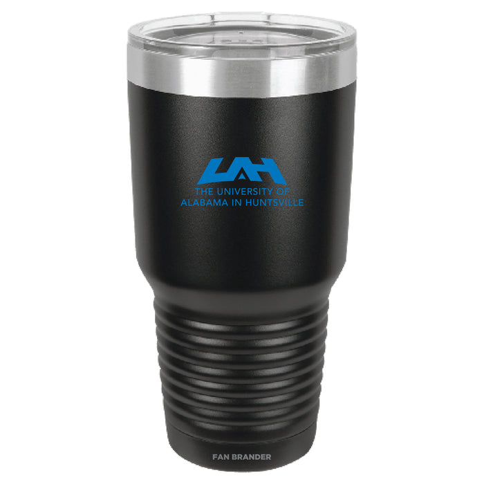 Fan Brander 30oz Stainless Steel Tumbler with UAH Chargers Primary Logo