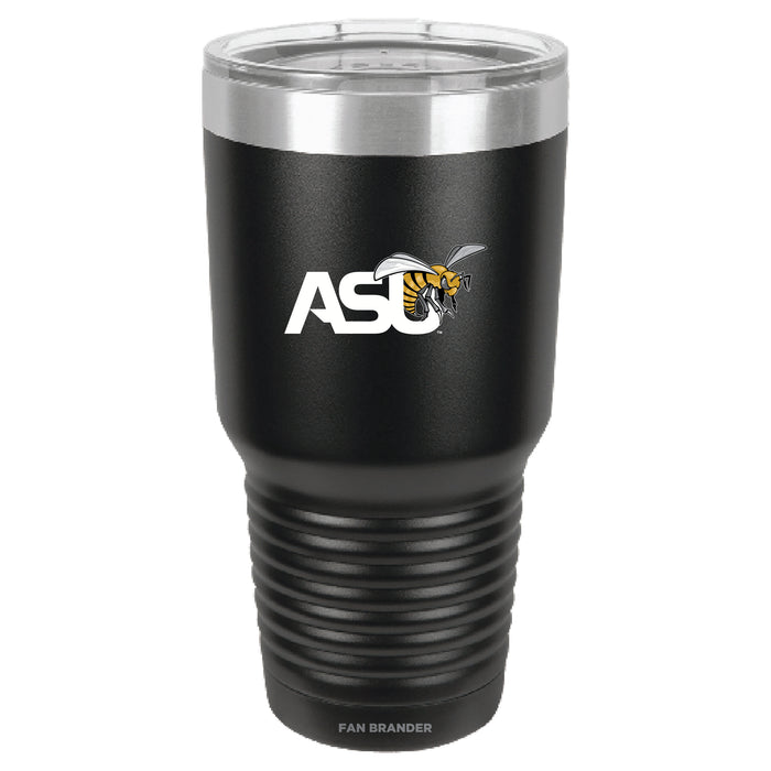 Fan Brander 30oz Stainless Steel Tumbler with Alabama State Hornets Primary Logo