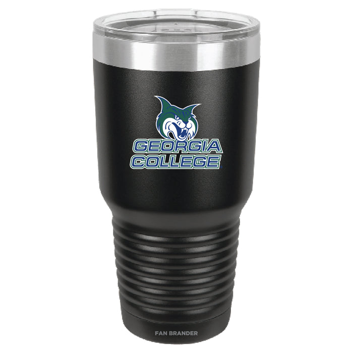 Fan Brander 30oz Stainless Steel Tumbler with Georgia State University Panthers Primary Logo