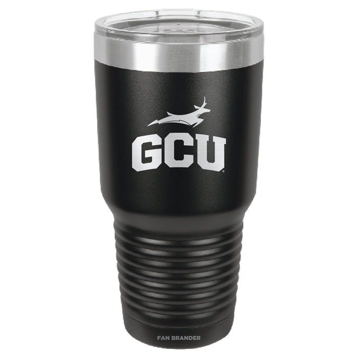 Fan Brander 30oz Stainless Steel Tumbler with Grand Canyon Univ Antelopes Etched Primary Logo