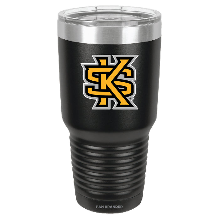 Fan Brander 30oz Stainless Steel Tumbler with Kennesaw State Owls Primary Logo