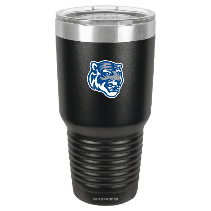 Fan Brander 30oz Stainless Steel Tumbler with Memphis Tigers Secondary Logo