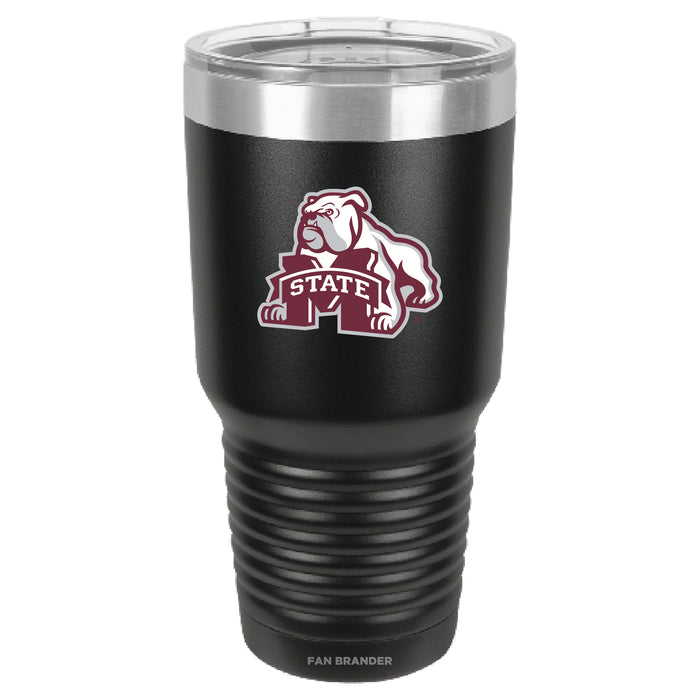 Fan Brander 30oz Stainless Steel Tumbler with Mississippi State Bulldogs Secondary Logo