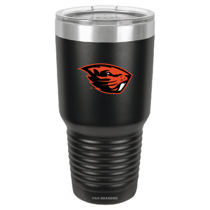 Fan Brander 30oz Stainless Steel Tumbler with Oregon State Beavers Primary Logo