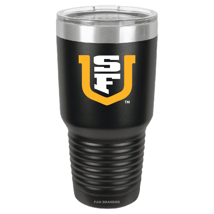Fan Brander 30oz Stainless Steel Tumbler with San Francisco Dons Secondary Logo