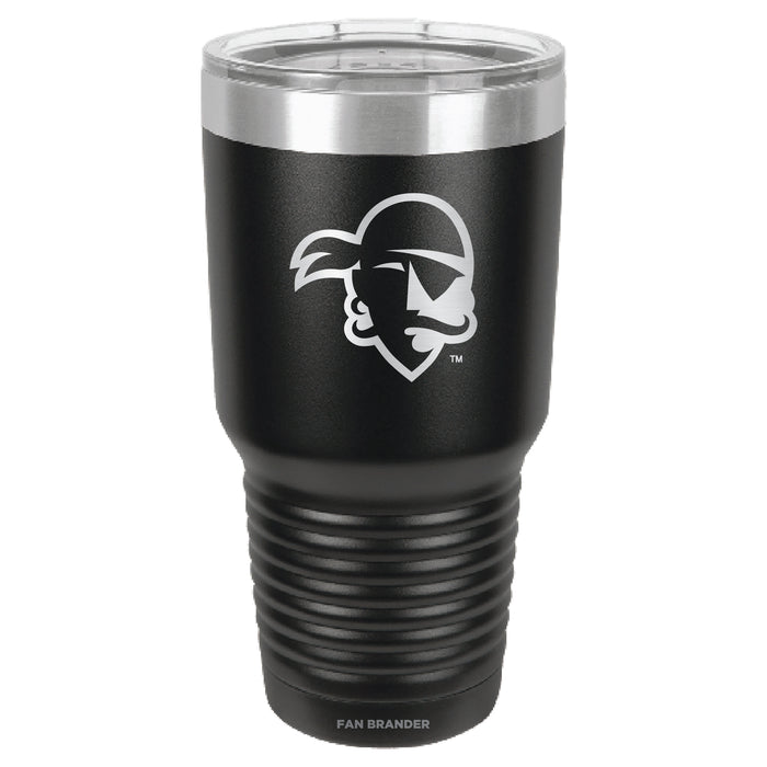 Fan Brander 30oz Stainless Steel Tumbler with Seton Hall Pirates Etched Primary Logo