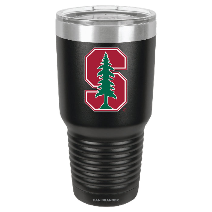 Fan Brander 30oz Stainless Steel Tumbler with Stanford Cardinal Primary Logo