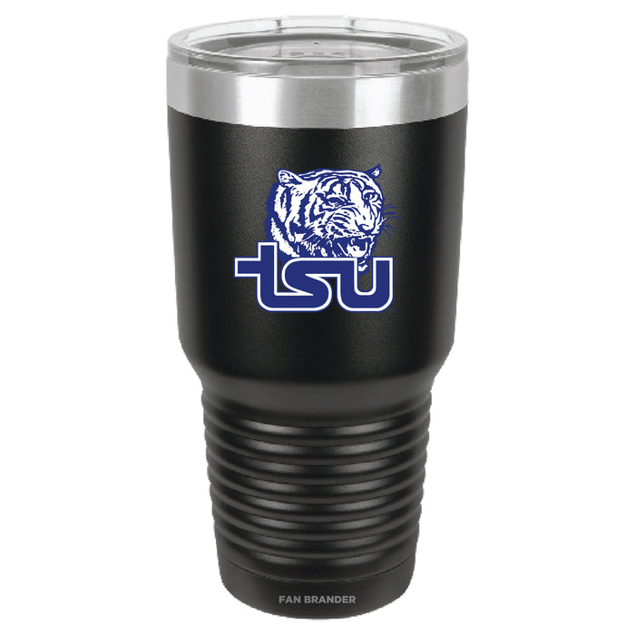 Fan Brander 30oz Stainless Steel Tumbler with Tennessee State Tigers Primary Logo