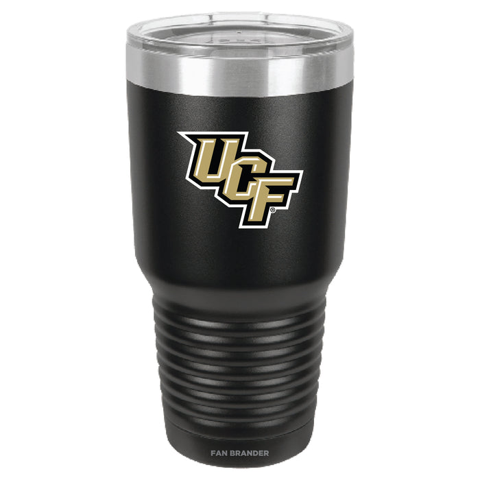 Fan Brander 30oz Stainless Steel Tumbler with UCF Knights Primary Logo