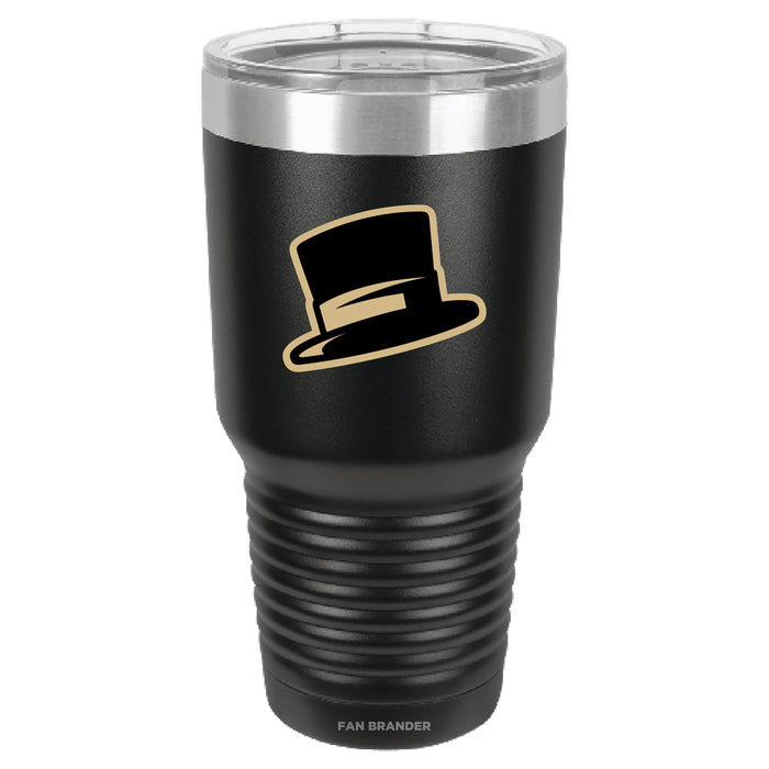 Fan Brander 30oz Stainless Steel Tumbler with Wake Forest Demon Deacons Secondary Logo