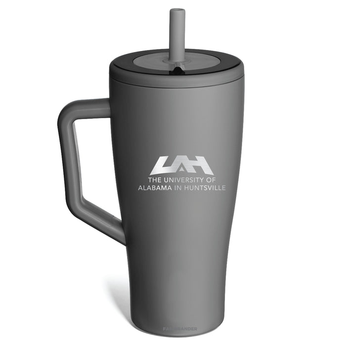 BruMate Era Tumbler with UAH Chargers Etched Primary Logo