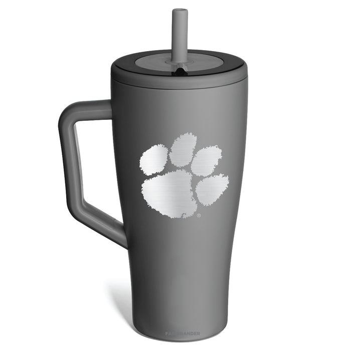 BruMate Era Tumbler with Clemson Tigers Etched Primary Logo
