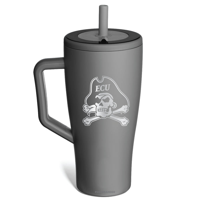 BruMate Era Tumbler with East Carolina Pirates Etched Primary Logo