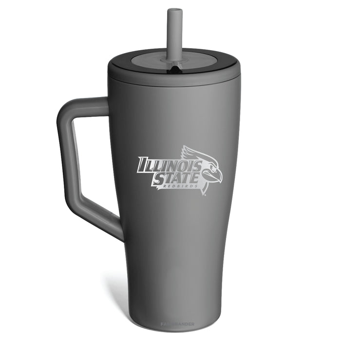 BruMate Era Tumbler with Illinois State Redbirds Etched Primary Logo