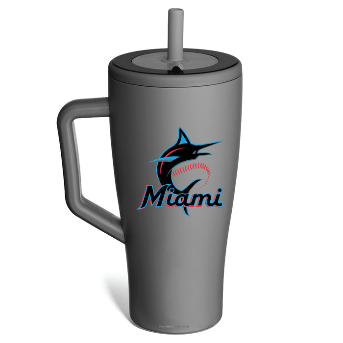 BruMate Era Tumbler with Miami Marlins Primary Logo