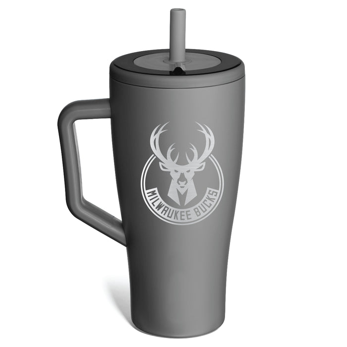 BruMate Era Tumbler with Milwaukee Bucks Etched Primary Logo