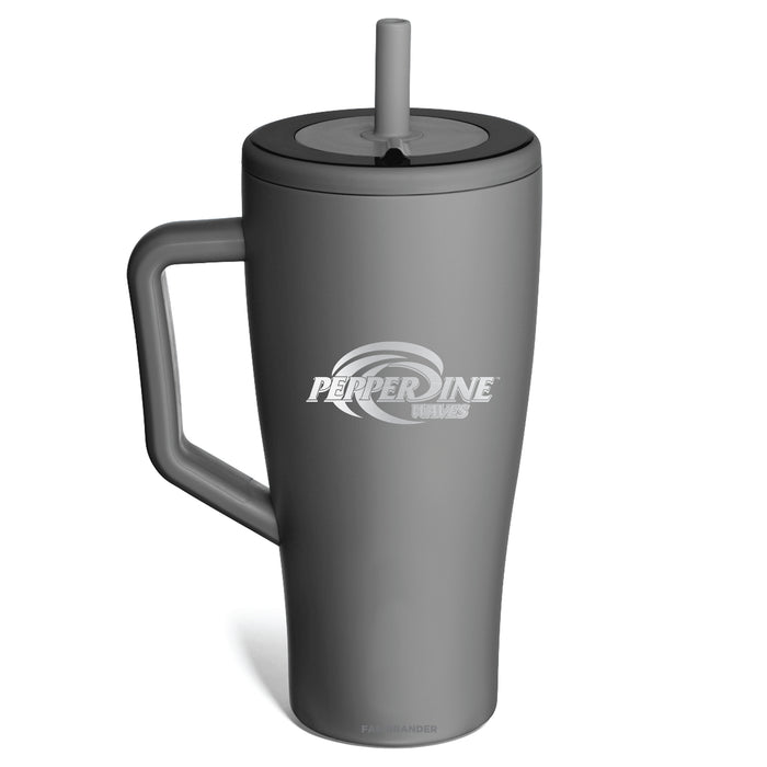 BruMate Era Tumbler with Pepperdine Waves Etched Primary Logo