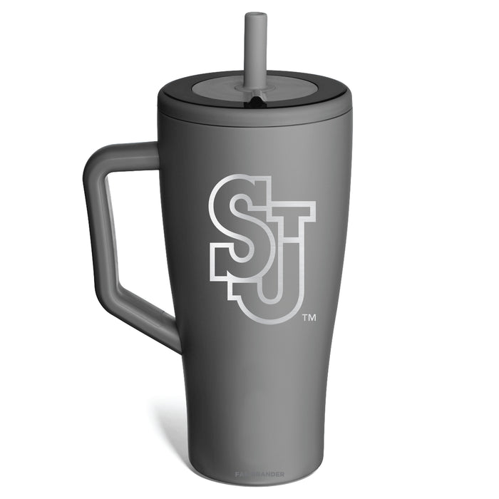 BruMate Era Tumbler with St. John's Red Storm Etched Primary Logo