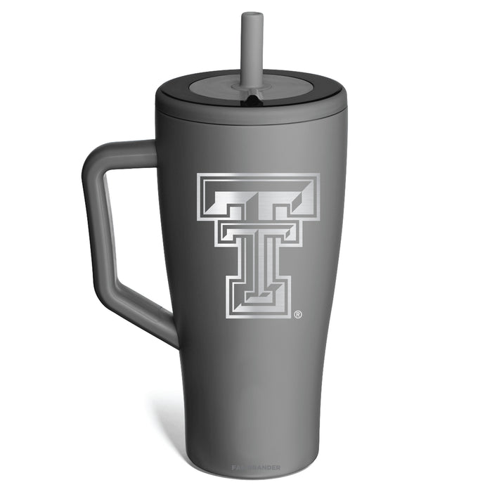 BruMate Era Tumbler with Texas Tech Red Raiders Etched Primary Logo