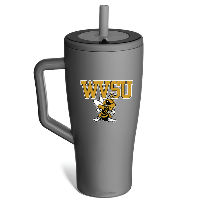 BruMate Era Tumbler with West Virginia State Univ Yellow Jackets Primary Logo