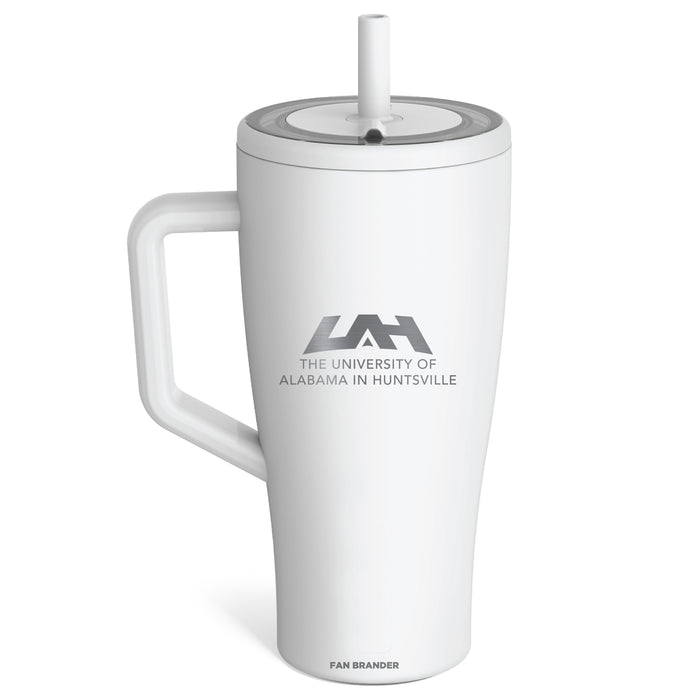 BruMate Era Tumbler with UAH Chargers Etched Primary Logo