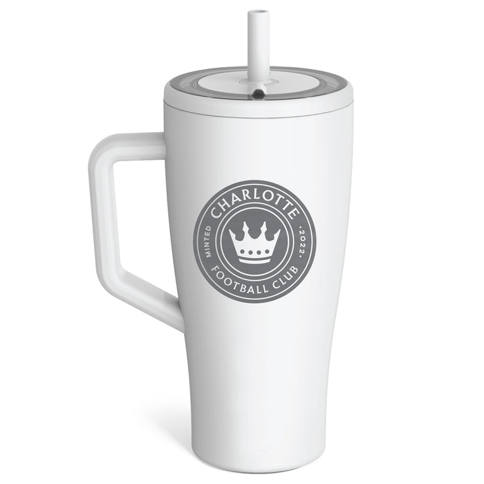 BruMate Era Tumbler with Charlotte FC Etched Primary Logo