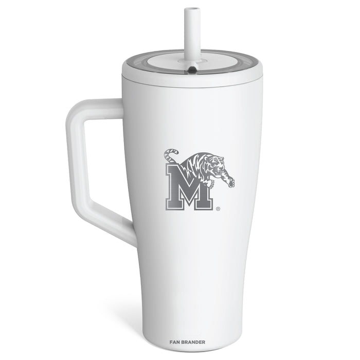 BruMate Era Tumbler with Memphis Tigers Etched Primary Logo