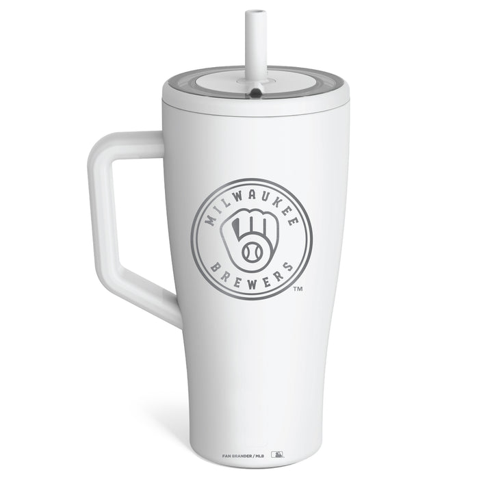 BruMate Era Tumbler with Milwaukee Brewers Etched Primary Logo