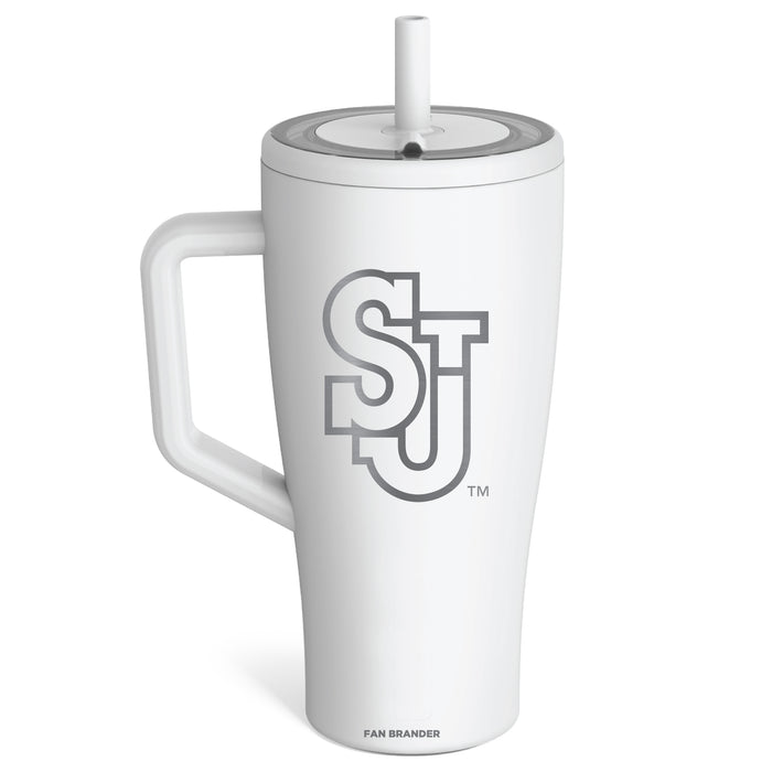 BruMate Era Tumbler with St. John's Red Storm Etched Primary Logo