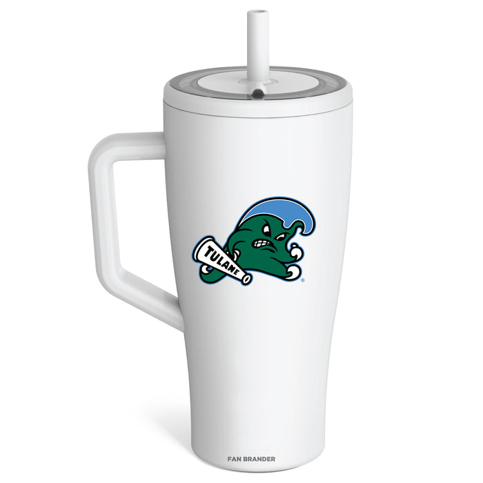 BruMate Era Tumbler with Tulane Green Wave Primary Logo