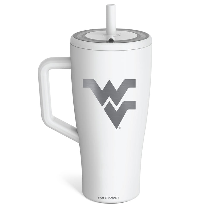 BruMate Era Tumbler with West Virginia Mountaineers Etched Primary Logo