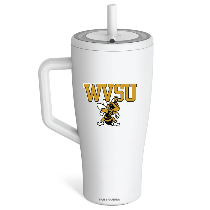 BruMate Era Tumbler with West Virginia State Univ Yellow Jackets Primary Logo