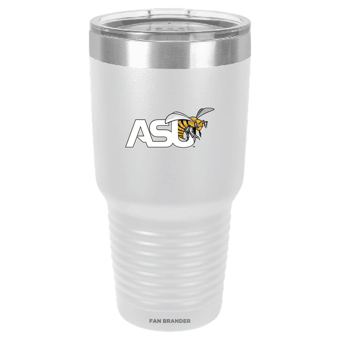 Fan Brander 30oz Stainless Steel Tumbler with Alabama State Hornets Primary Logo