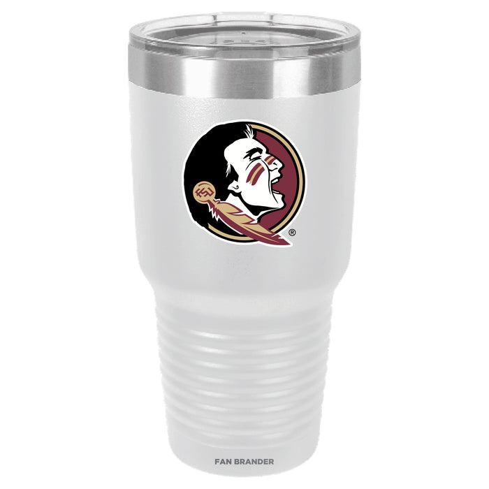 Fan Brander 30oz Stainless Steel Tumbler with Florida State Seminoles Primary Logo