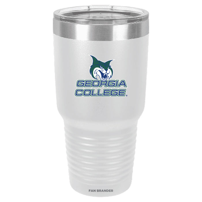 Fan Brander 30oz Stainless Steel Tumbler with Georgia State University Panthers Primary Logo