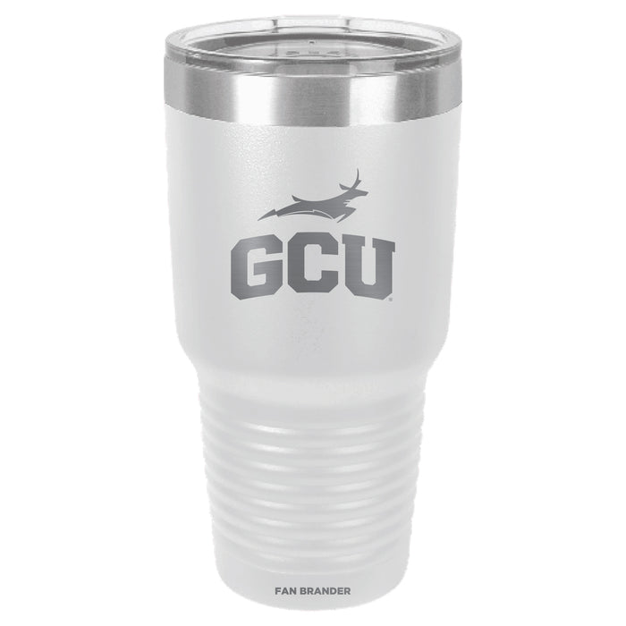 Fan Brander 30oz Stainless Steel Tumbler with Grand Canyon Univ Antelopes Etched Primary Logo
