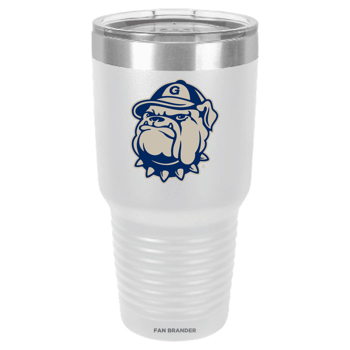 Fan Brander 30oz Stainless Steel Tumbler with Georgetown Hoyas Secondary Logo