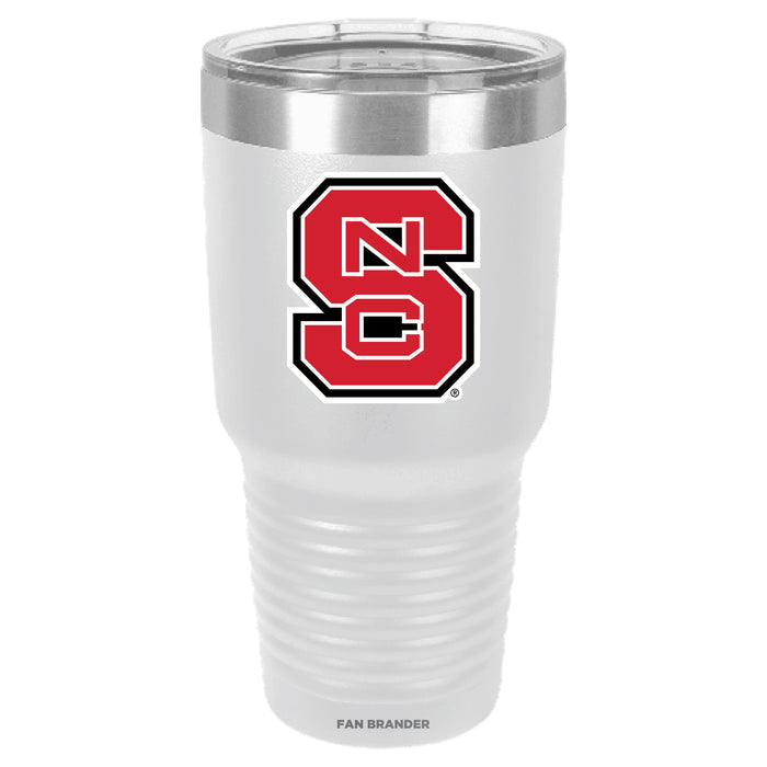Fan Brander 30oz Stainless Steel Tumbler with NC State Wolfpack Primary Logo